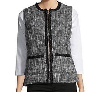 Karl Lagerfeld signature Paris Puffer Vest
